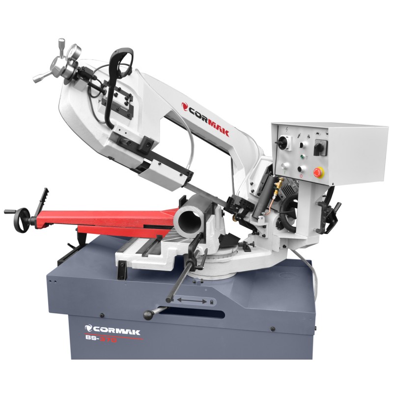 Scie à ruban à métaux Cormak BS370 – 400v