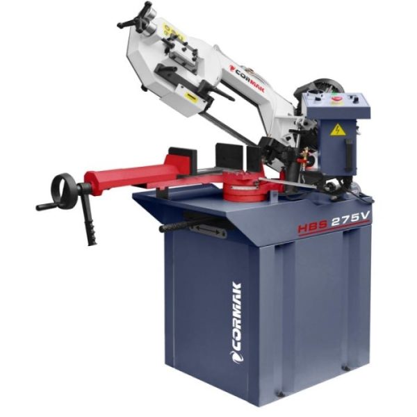 Scie à ruban métal Cormak HBS275 Vario 400v Triphasé