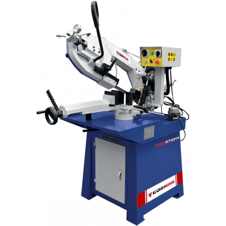 Scie à ruban métal Cormak MBS270FH 400v Triphasé