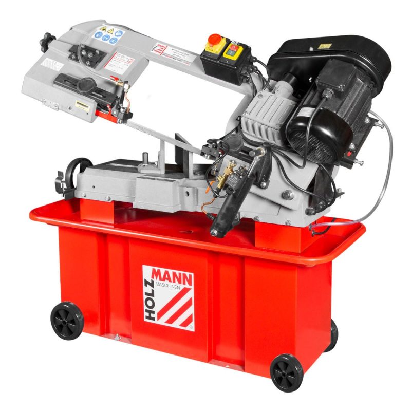 HOLZMANN - BS712TOP Scie à ruban métal descente et arrêt automatique D. coupe 180mm | 400V 1100 W