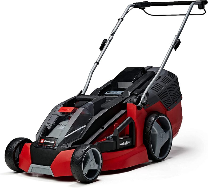 EINHELL - GE-CM 43 Li M Kit (2x4,0Ah) Tondeuse à gazon sans fil 43 cm 600m²