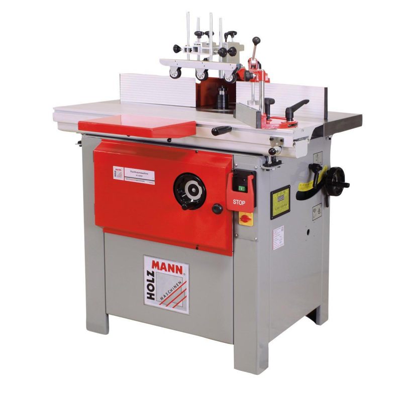 HOLZMANN - FS200SF Toupie avec chariot 4 Vitesses 230V 2800W (S1) - Arbre ø30 mm inclinable