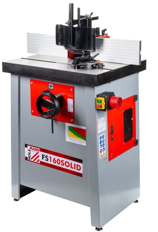 HOLZMANN - FS160SOLID - Toupie Compacte - Course d'Arbre 100 mm - 230V 2200W