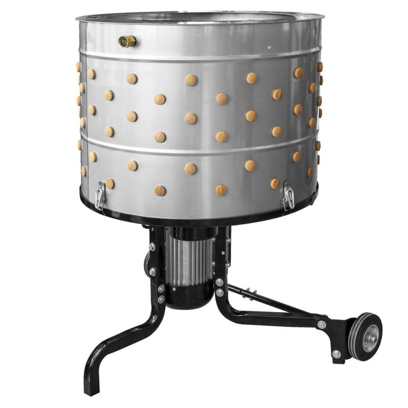 Zipper - ZI-GRM1650 - Plumeuse Rotative de Volailles - Tambour Ø 500 mm - 1300W - 230V