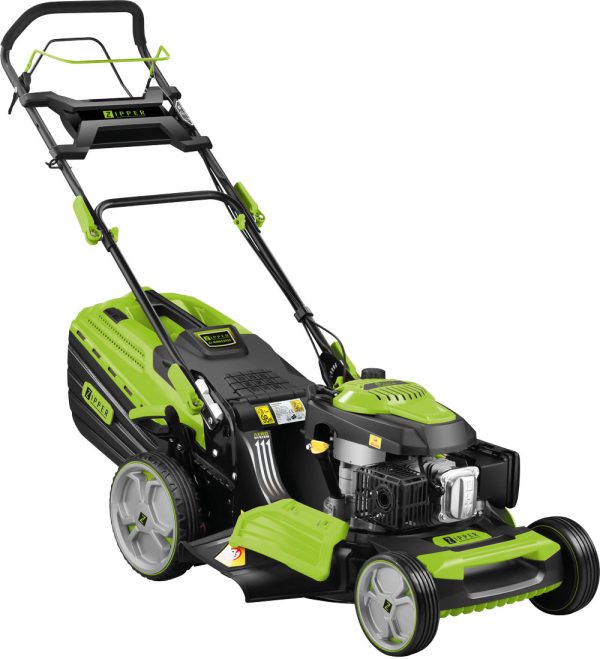 ZIPPER - ZI-BRM52EST Tondeuse à gazon thermique à démarrage électrique Largeur de coupe 52 cm