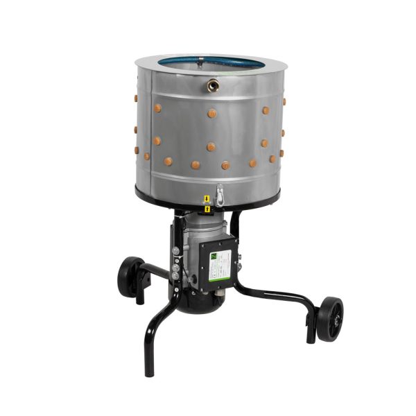 Zipper - ZI-GRM400 - Plumeuse Rotative de Volailles - Tambour Ø 400 mm - 550W - 230V
