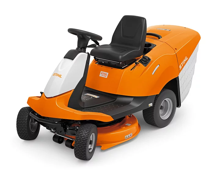 Tracteur de pelouse Rider série 4 Stihl RT 4082 - largeur de coupe 80 cm, avec bac, transmission hydrostatique
