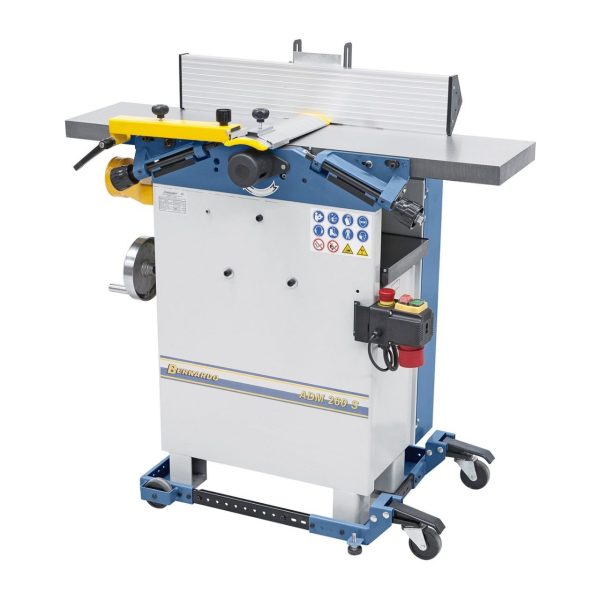 Dégauchisseuse raboteuse Bernardo ADM260 - 230V - kit de déplacement inclus
