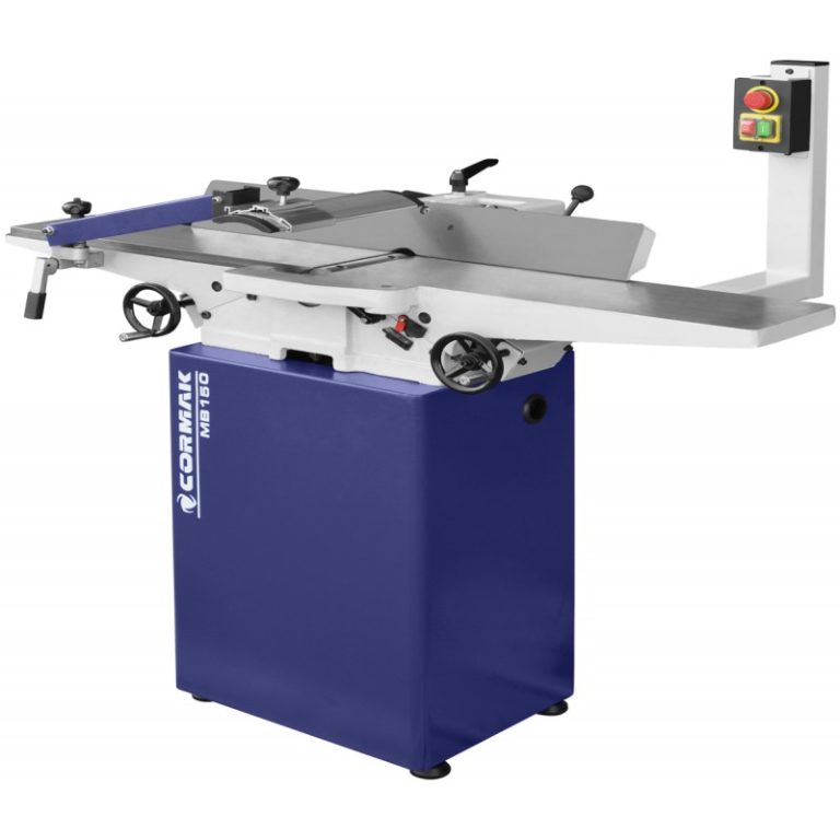 Cormak MB150 - Dégauchisseuse d'atelier - Largeur de passage 152 mm / 1500W - 230V