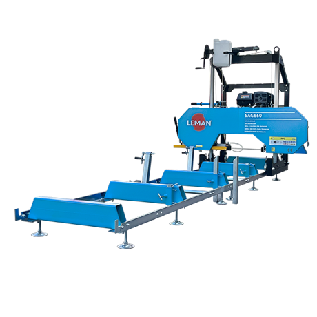 LEMAN - SAG660 - Scie à Grumes Thermique - Diamètre de bûche 660 mm - Puissance 11000 W