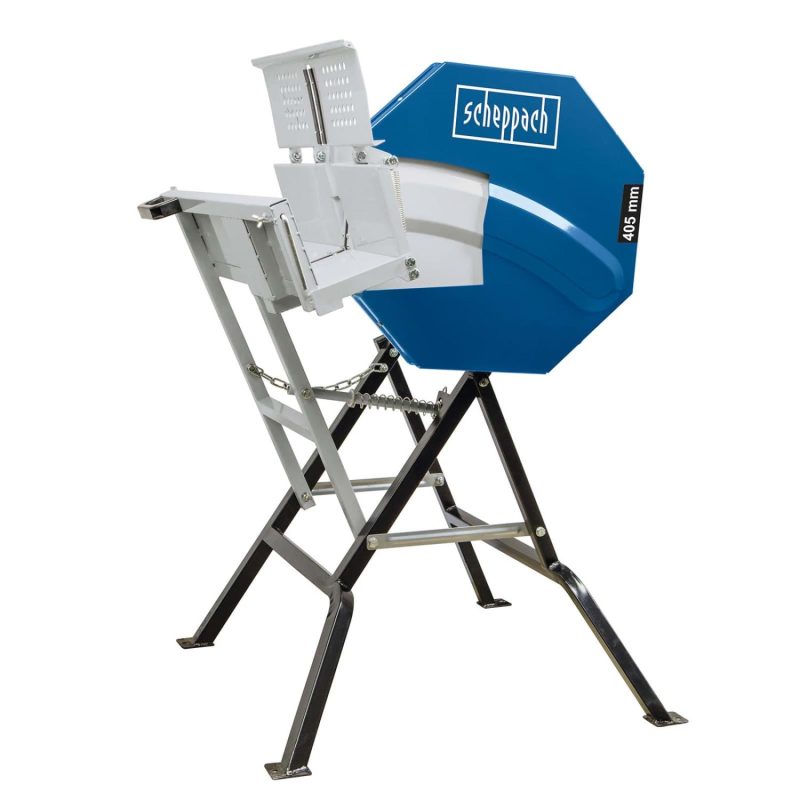 Scheppach - HS 410 Scie à bûches basculante - lame Ø 405mm - coupe Ø 135mm 2200W 230V