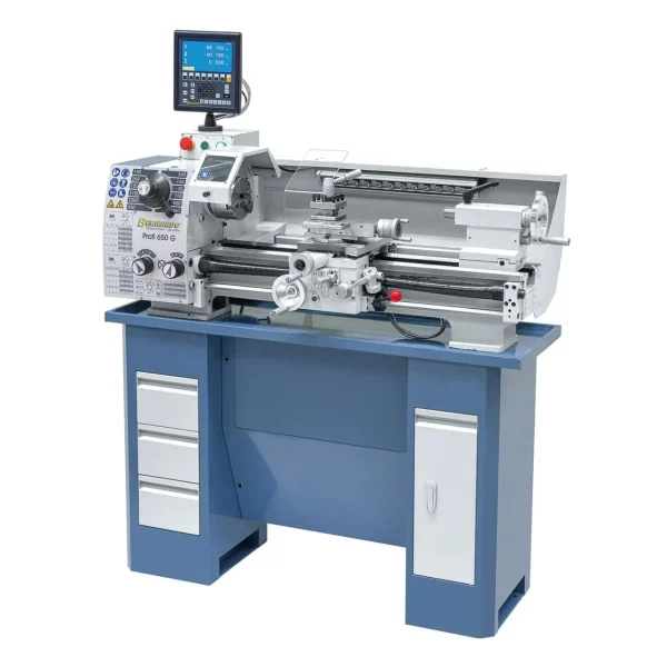 Tour universel Bernardo Profi 650 G avec DRO 2 axes- 230V