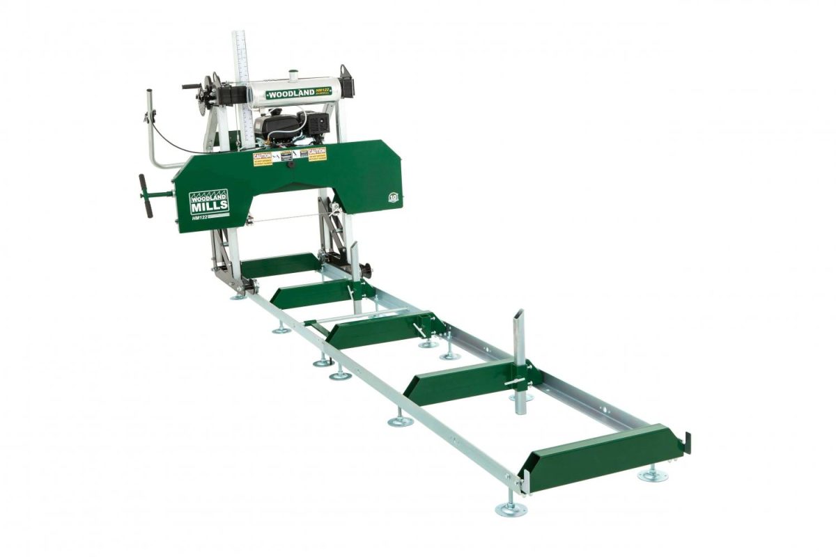 WOODLAND MILLS - HM122 - Scierie Portative électrique 400 V - Diamètre de coupe 550 mm - 4000 W