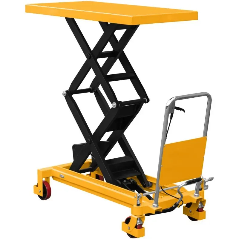 Table élévatrice double ciseaux mobile 800kg 1500mm