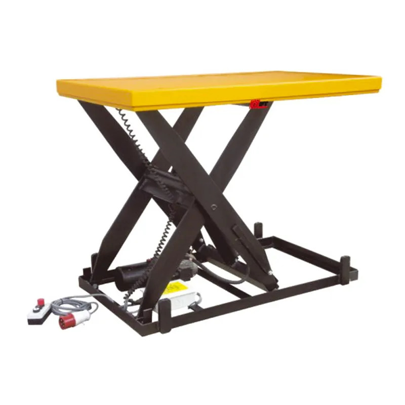 Table élévatrice 1000kg électrique hydraulique