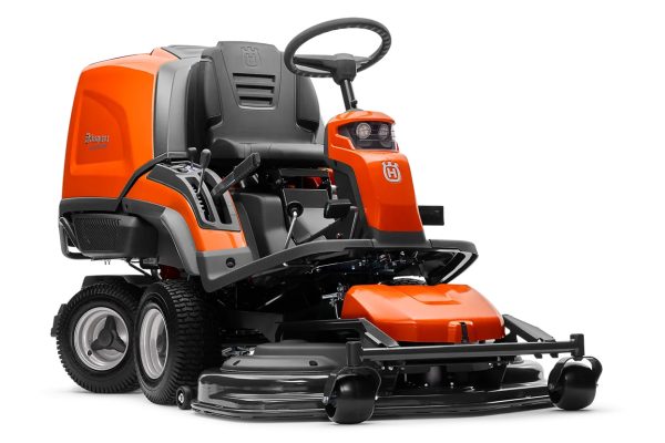 Tondeuse autoportée Husqvarna RC 320Ts AWD - Sac de ramassage 300L - Sans plateau