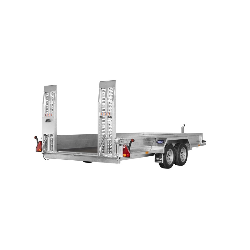 Remorque Magnum porte-engin 406 x 184 cm - PTAC 3000 kg - Saris