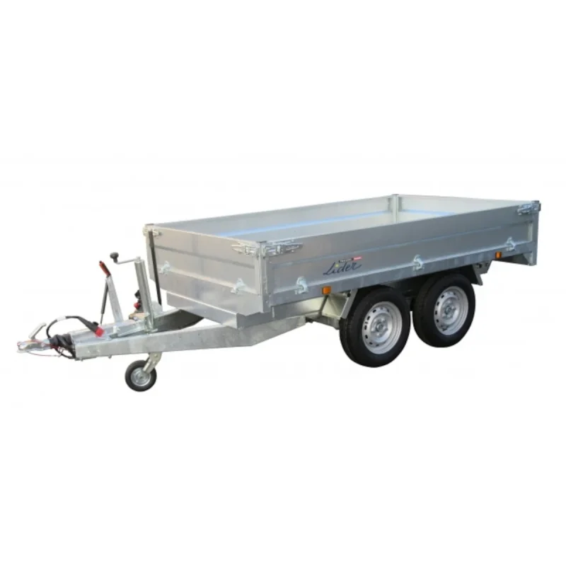 Remorque Benne - PTAC 2500Kg (256x148 cm) LIDER 39600