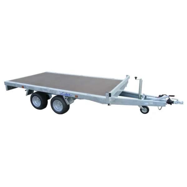 Remorque Plateau roues dessous - PTAC 2700 kg (306x170 cm) LIDER 34620